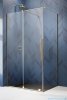 Radaway Furo Gold Kdj kabina 110x80cm lewa szkło przejrzyste 10104572-09-01L/10110530-01-01/10113080-01-01
